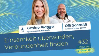 
		Zu sehen sind Coachin Gesine Plagge und Host Oliver Schmidt
	